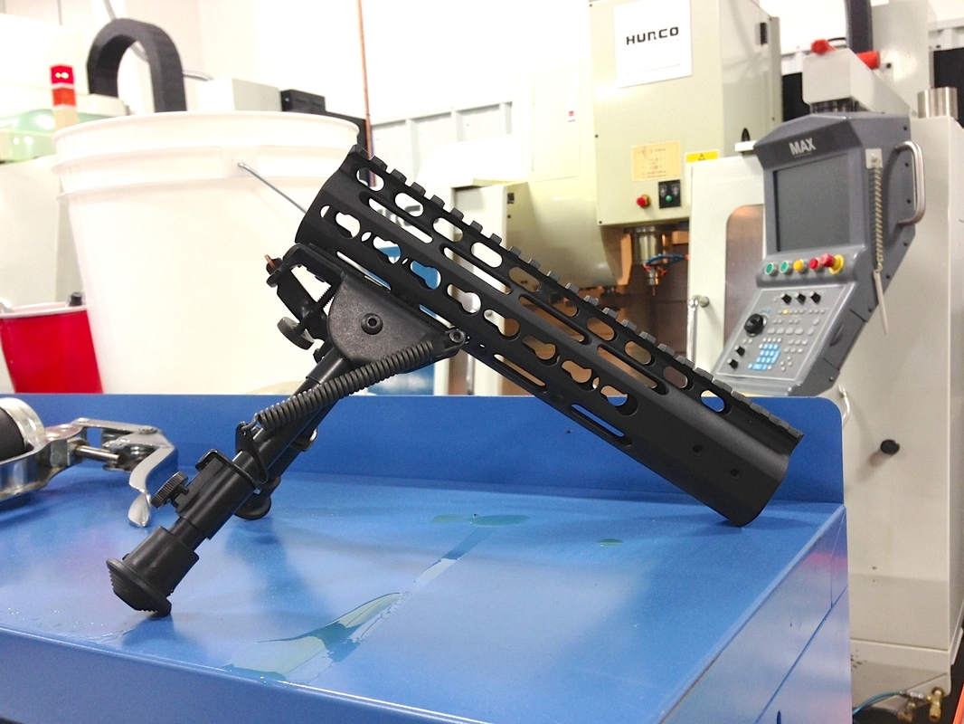 Details about   2 in 1 Bipod 6 Inch to 9 Inch Adjustable Height Rail Mount with Keymod Adapter 
