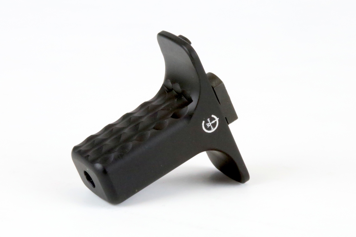 Tactical Dynamics Black Micro Finger Grip Stop for MLOK Handguards 6061-T6 ...