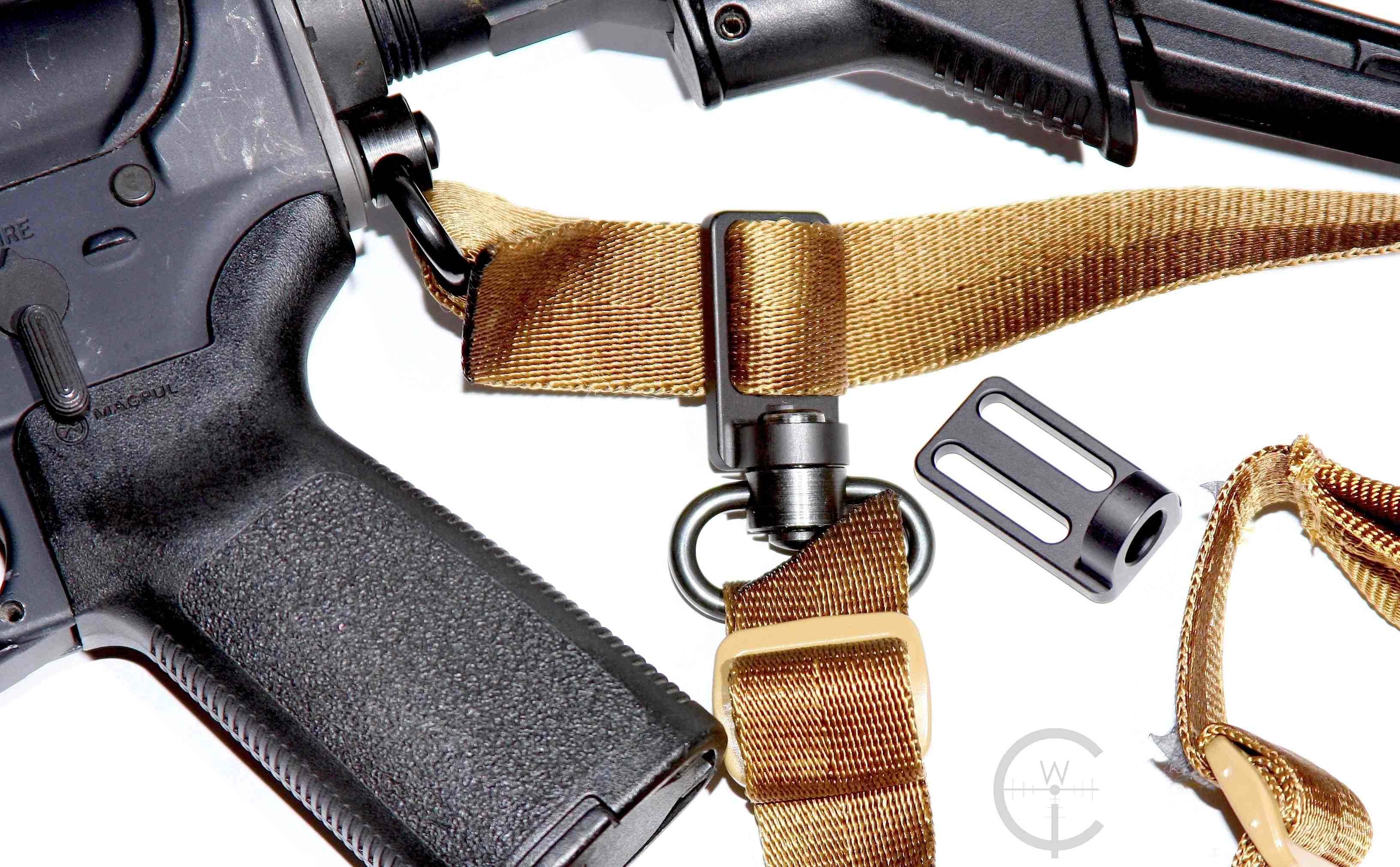 2 To 1 Point Triglide - Convertible QD Sling Adaptor (1.00